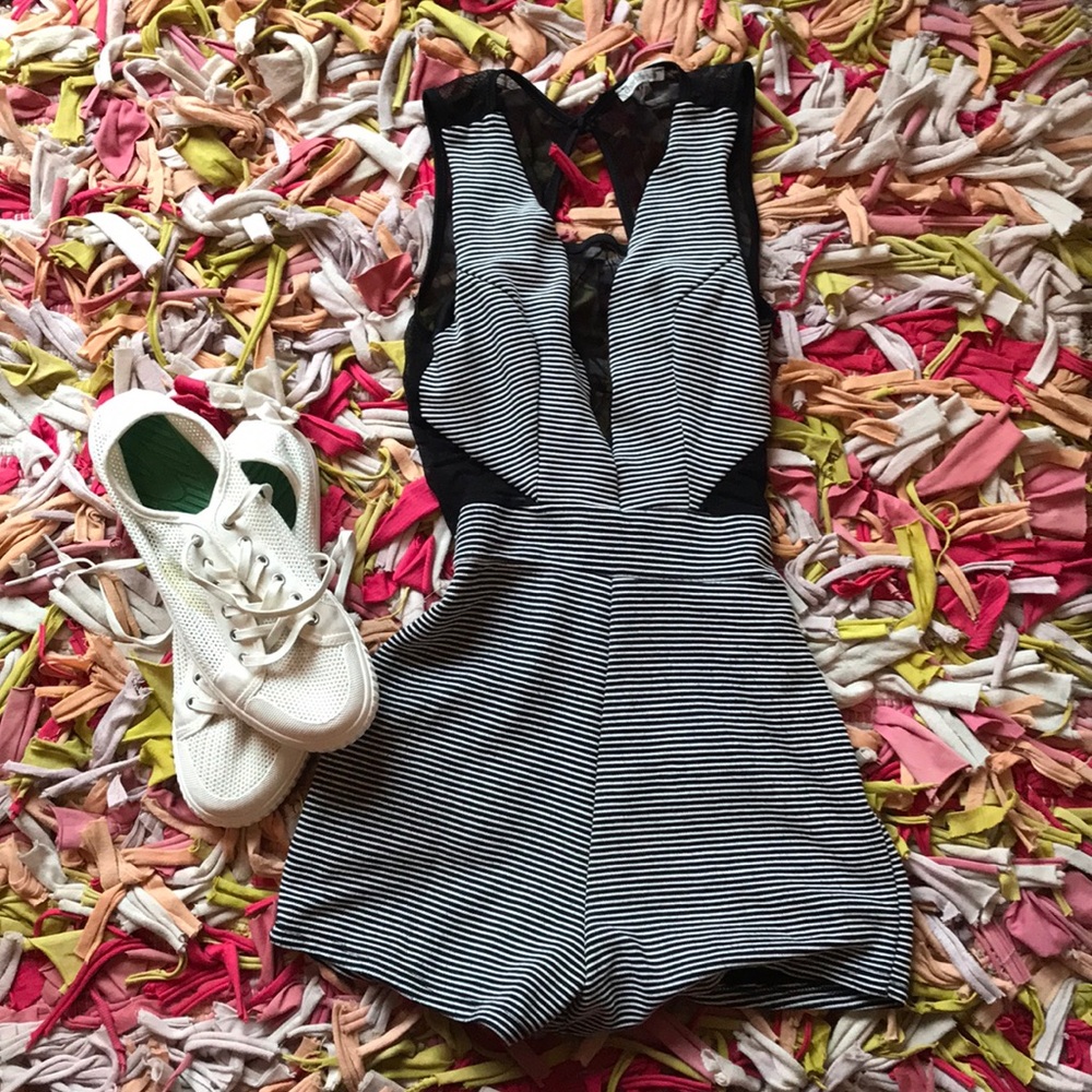 Charlotte Russe Mesh Romper!